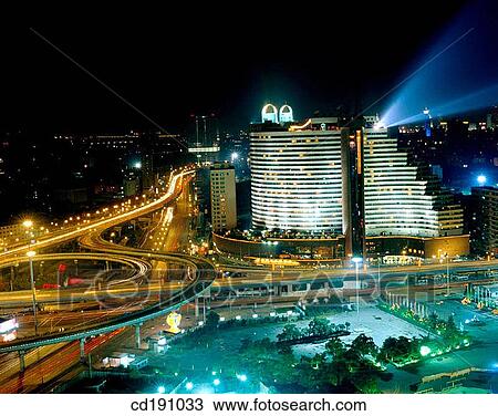 Hua Ting Hotel. Shanghai. China View Large Photo Image Stock Image - Hua Ting Hotel. Shanghai. China. Fotosearch