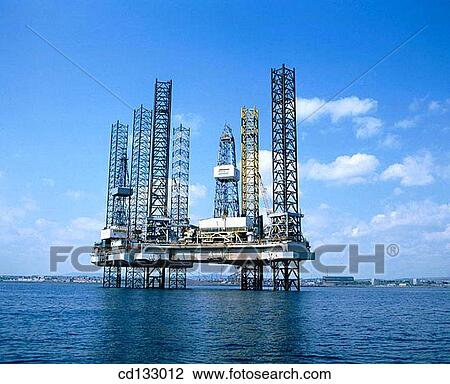 Jack-up oil rigs. Firth of Forth. Scotland View Large Photo Image Stock Image - Jack-up oil rigs. Firth of Forth. Scotland. Fotosearch