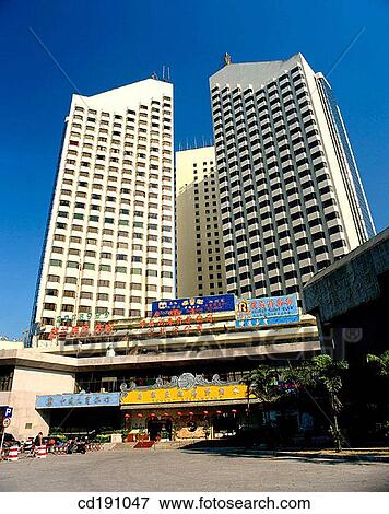 Jin Du Mansion. Shenzhen. China View Large Photo Image Stock Photo - Jin Du Mansion. Shenzhen. China. Fotosearch
