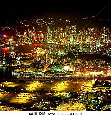 Stock Photography - Kai Tak International Airport. Hong Kong. China. Fotosearch