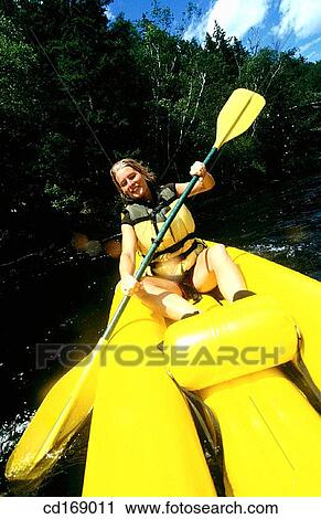 Kayaking. Kennebec River. Maine. USA View Large Photo Image Stock Image - Kayaking. Kennebec River. Maine. USA. Fotosearch
