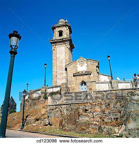 La Gu? a chapel. Vigo. Pontevedra province. Galicia. Spain View Large Photo Image Stock Photo - La Gu? a chapel. Vigo. Pontevedra province. Galicia. Spain. Fotosearch