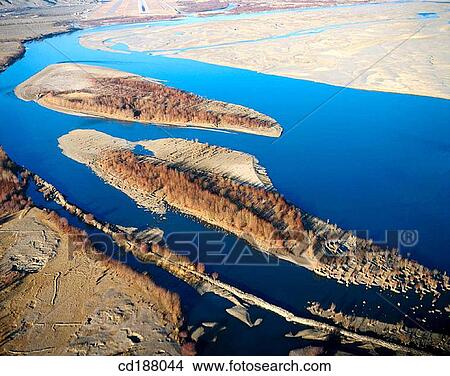 Picture - Lhasa River. Tibet. Fotosearch