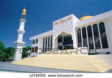 Mosque. Male. Maldive Islands View Large Photo Image Stock Photography - Mosque. Male. Maldive Islands. Fotosearch