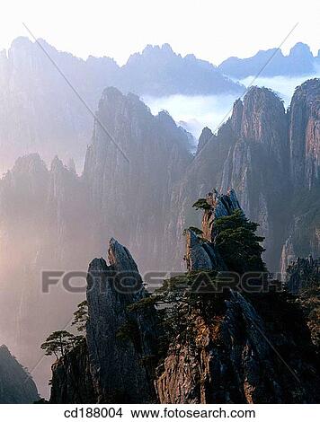 Picture - Mt. Huangshan. China. Fotosearch