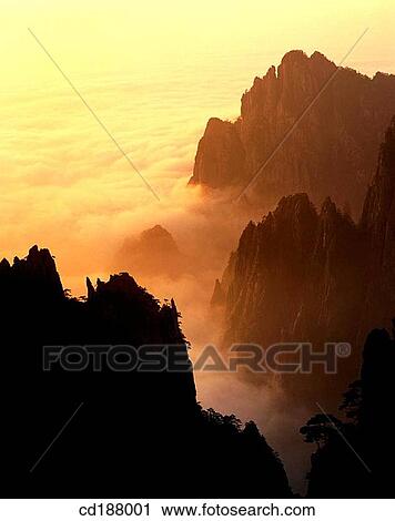 Mt. Huangshan. China View Large Photo Image Stock Image - Mt. Huangshan. China. Fotosearch