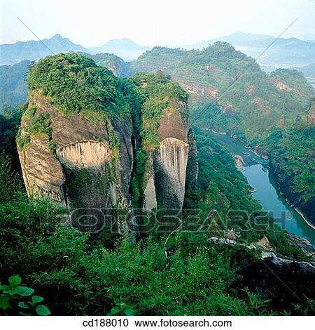 Stock Image - Mt. Wuyi. China. Fotosearch
