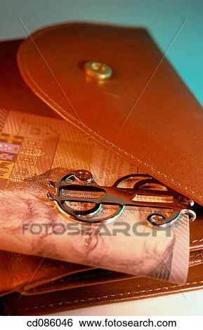 Notes and wallet View Large Photo Image Stock Photograph - Notes and wallet. Fotosearch