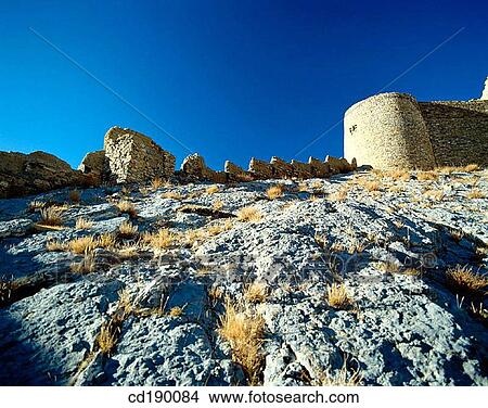 Old Castle. Tibet View Large Photo Image Picture - Old Castle. Tibet. Fotosearch