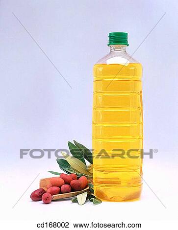 Stock Image - Olive oil. Fotosearch