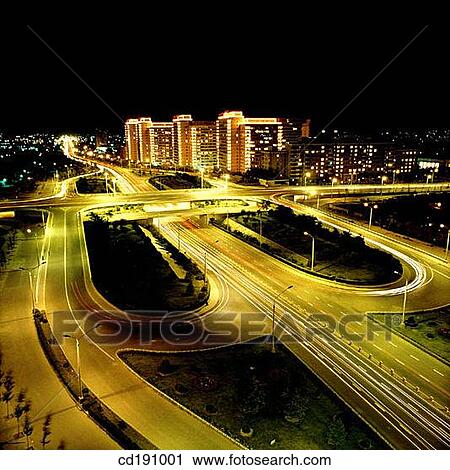 Stock Image - Overpass. Beijing. China. Fotosearch