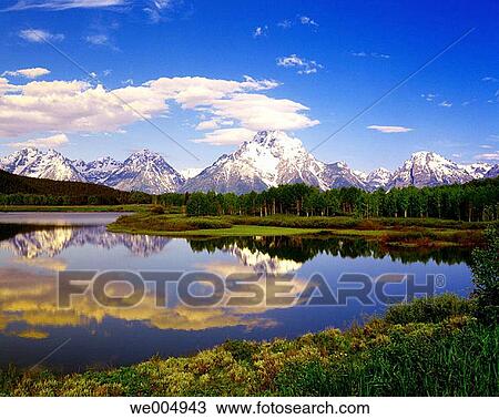 Ox Bow Bend. Grand Teton National Park. Wyoming. USA View Large Photo Image Stock Image - Ox Bow Bend. Grand Teton National Park. Wyoming. USA. Fotosearch