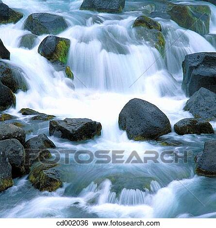 Oxararfoss Waterfall. Pingvellir National Park. Iceland View Large Photo Image Stock Photograph - Oxararfoss Waterfall. Pingvellir National Park. Iceland. Fotosearch