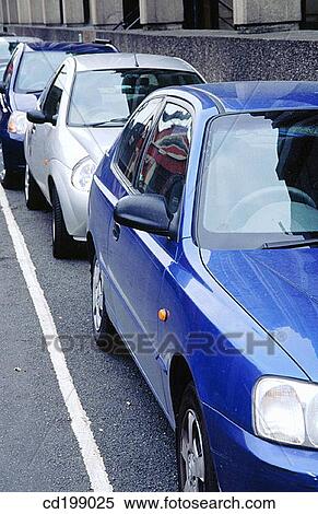 Parked cars View Large Photo Image Stock Photography - Parked cars. Fotosearch