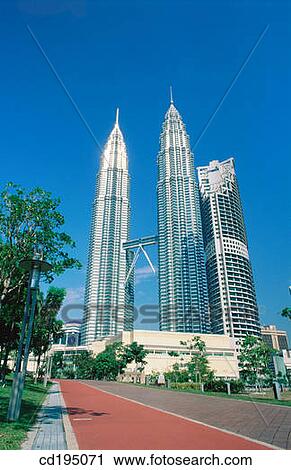 Petronas Twin Towers. Kuala Lumpur. Malaysia View Large Photo Image Stock Image - Petronas Twin Towers. Kuala Lumpur. Malaysia. Fotosearch