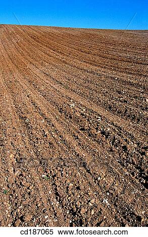 Ploughed fields View Large Photo Image Stock Photography - Ploughed fields. Fotosearch