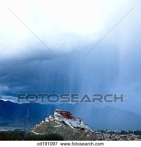 Potala Palace. Lhasa Municipality. Tibet. China View Large Photo Image Stock Photo - Potala Palace. Lhasa Municipality. Tibet. China. Fotosearch