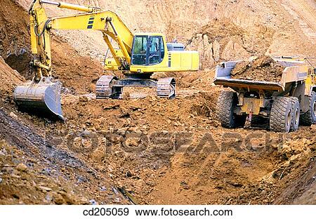 Public works. Etxegarate Pass. Basque Country. Spain View Large Photo Image Stock Photo - Public works. Etxegarate Pass. Basque Country. Spain. Fotosearch