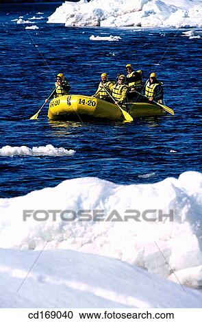 Rafting. Kennebec River. Maine. USA View Large Photo Image Stock Image - Rafting. Kennebec River. Maine. USA. Fotosearch