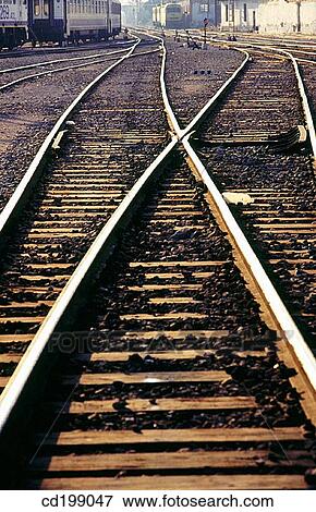 Railway View Large Photo Image Stock Photo - Railway. Fotosearch