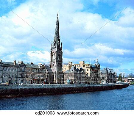 River Tay and city centre. Perth. Perth and Kinross. Scotland View Large Photo Image Stock Image - River Tay and city centre. Perth. Perth and Kinross. Scotland. Fotosearch