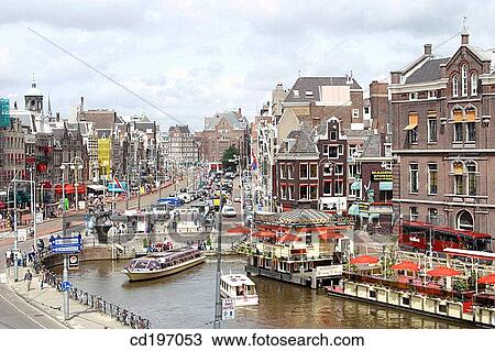 Rokin. Amsterdam. Holland View Large Photo Image Stock Image - Rokin. Amsterdam. Holland. Fotosearch