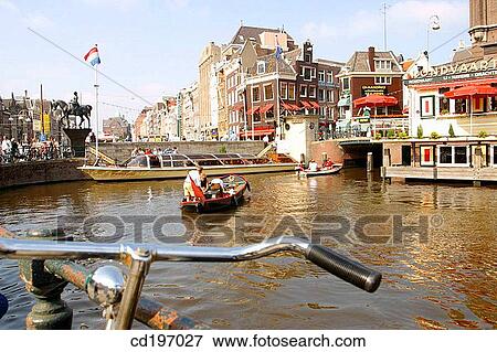 Rokin. Amsterdam. Holland View Large Photo Image Stock Photo - Rokin. Amsterdam. Holland. Fotosearch