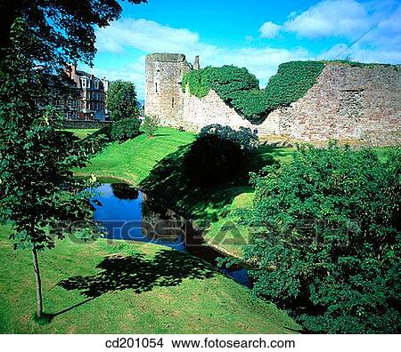 Picture - Rothesay Castle. Rothesay. Isle of Bute. Scotland. Fotosearch
