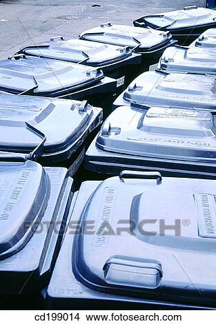 Rubbish bins View Large Photo Image Picture - Rubbish bins. Fotosearch