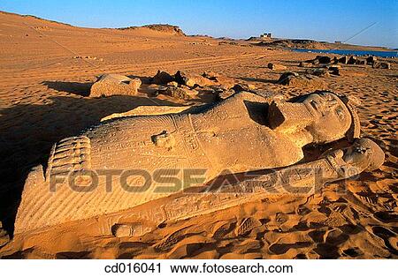 Ruins of temple beside Lake Nasser. Egypt View Large Photo Image Stock Image - Ruins of temple beside Lake Nasser. Egypt. Fotosearch