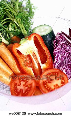 Salad ingredients View Large Photo Image Stock Photography - Salad ingredients. Fotosearch