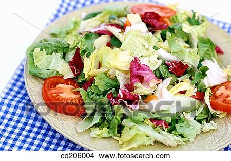 Salad View Large Photo Image Picture - Salad. Fotosearch