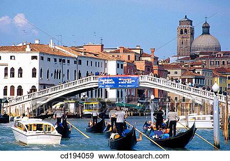 Stock Photo - Scalzi Bridge. Venice. Italy. Fotosearch