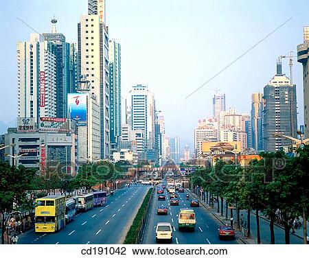 Shenzhen. China View Large Photo Image Stock Image - Shenzhen. China. Fotosearch