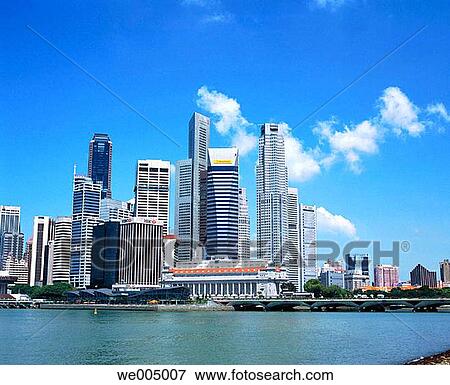 Singapore View Large Photo Image Stock Photo - Singapore. Fotosearch