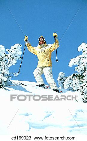 Skiing View Large Photo Image Stock Image - Skiing. Fotosearch