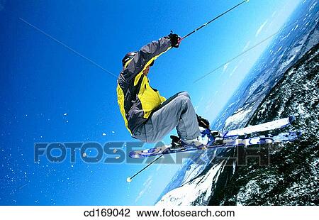 Skiing View Large Photo Image Stock Image - Skiing. Fotosearch