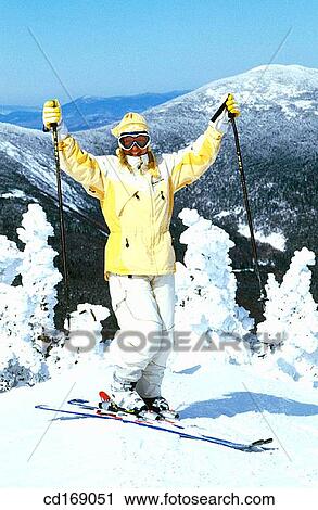 Skiing View Large Photo Image Stock Image - Skiing. Fotosearch