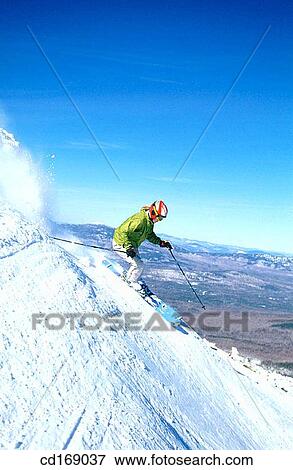 Skiing View Large Photo Image Stock Photo - Skiing. Fotosearch