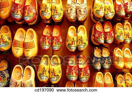 Souvenir clogs. Amsterdam. Holland View Large Photo Image Stock Image - Souvenir clogs. Amsterdam. Holland. Fotosearch