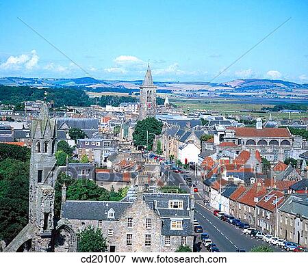 St. Andrews. Fife. Scotland View Large Photo Image Stock Photo - St. Andrews. Fife. Scotland. Fotosearch