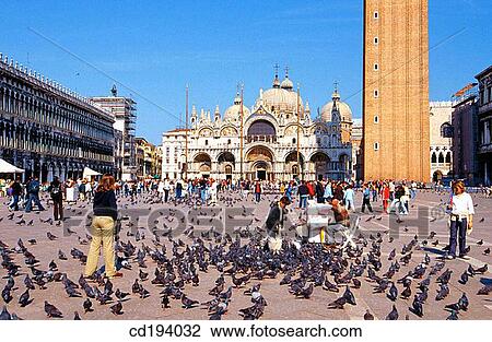 St. Mark's Square. Venice. Italy View Large Photo Image Stock Image - St. Mark's Square. Venice. Italy. Fotosearch
