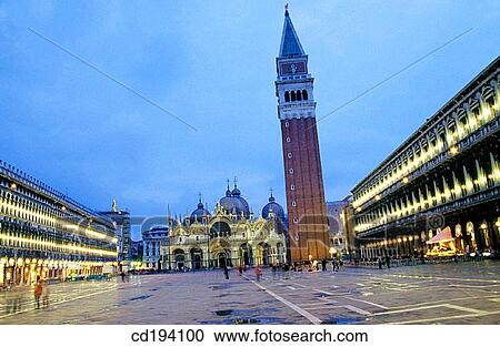 St. Mark's Square. Venice. Italy View Large Photo Image Stock Image - St. Mark's Square. Venice. Italy. Fotosearch