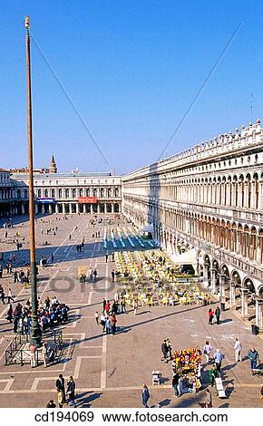 St. Mark's Square. Venice. Italy View Large Photo Image Stock Photo - St. Mark's Square. Venice. Italy. Fotosearch