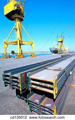 Steel. Port of Bilbao. Biscay. Basque Country. Spain View Large Photo Image Stock Image - Steel. Port of Bilbao. Biscay. Basque Country. Spain. Fotosearch