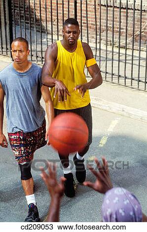 Stock Image - Street basketball. Fotosearch