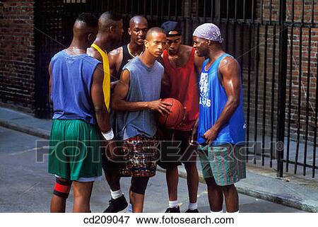 Street basketball View Large Photo Image Stock Photo - Street basketball. Fotosearch