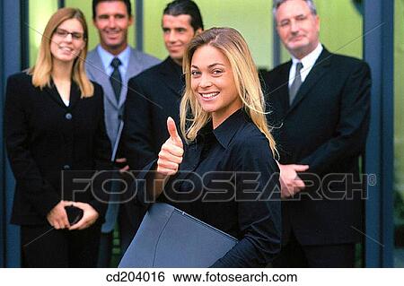 Successful executives, businesswoman keep one's fingers crossed View Large Photo Image Stock Photograph - Successful executives, businesswoman keep one's fingers crossed. Fotosearch
