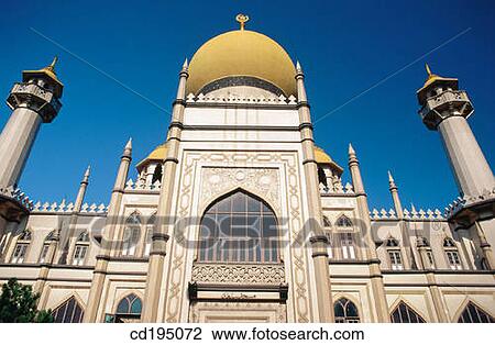 Stock Image - Sultan Mosque. Singapore. Fotosearch