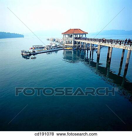 Stock Photo - Sun Moon Lake. taiwan. Fotosearch